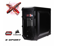 Optimus E-Sport MB250T-CR8 i5/8GB/1000GB HDD/GeForce GTX 1060 Czarny - 1381160 - zdjęcie 2
